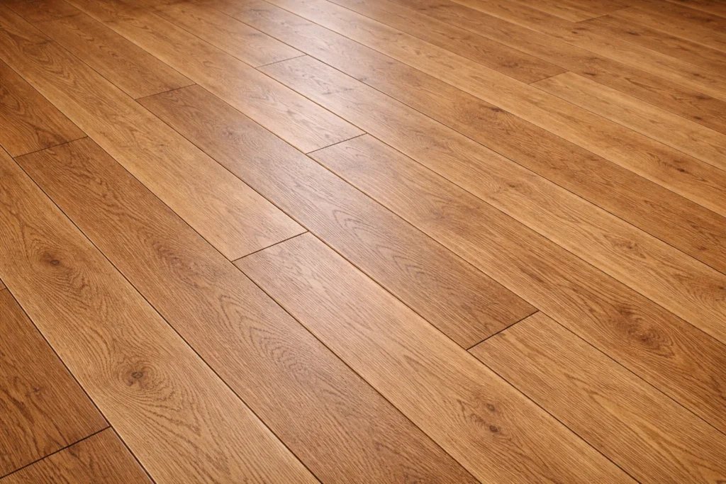 Nylagt trägolv och slipat parkettgolv av ek, golvarbeten I Stockholm