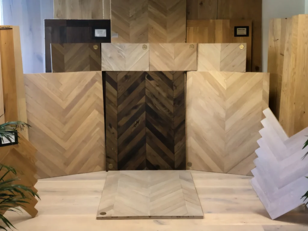 Showroom för trägolv