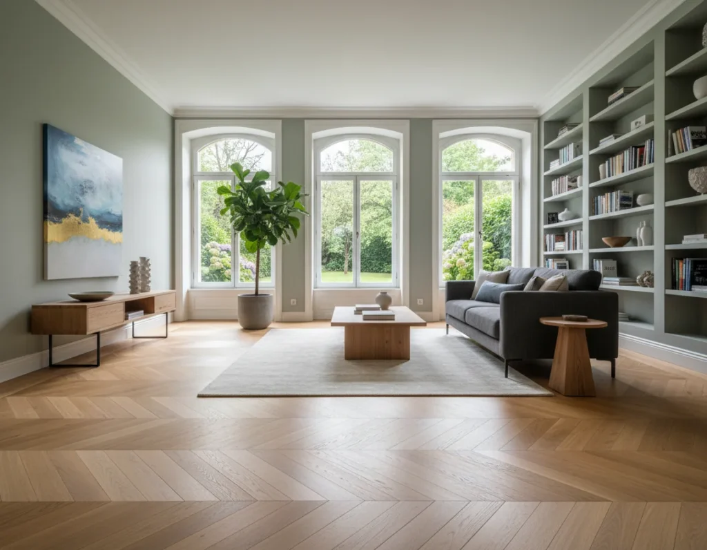 Bokparkett exklusivt parkettgolv